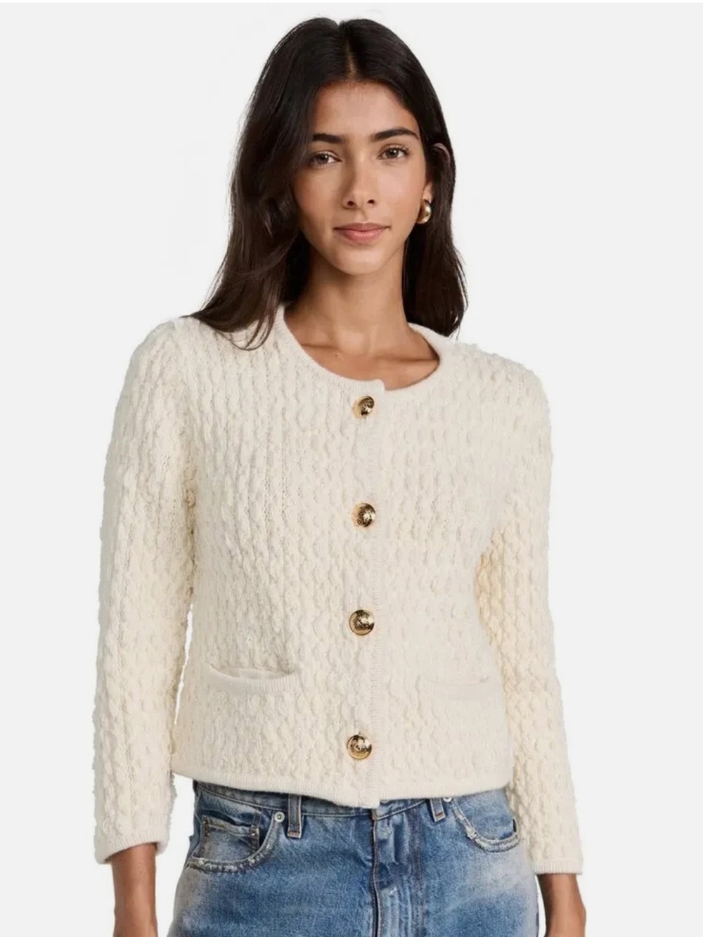 Nili Lotan Bridget virgin wool bouclé jacket . Size S